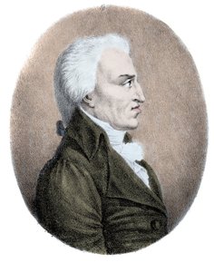 Portret van Nicolo Zingarelli (1752-1837) Italiaanse componist. door Unknown artist