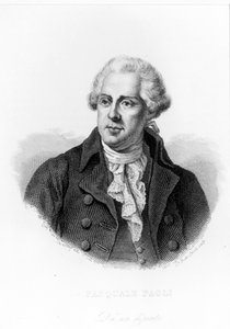 Portret van Pasquale of Pascal Paoli (1725 - 1807), Patriote Corsica