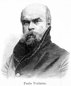Portret van Paul Verlaine (1844 - 1896) door Unknown artist