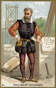 Portret van Philibert Delorme (De Lorme) (De l