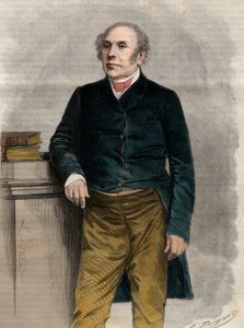 Portret van Pierre Antoine Berryer (1790-1868), Franse advocaat en politicus. Gravure in 