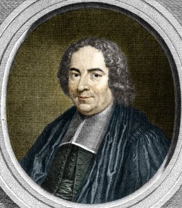 Portret van Pierre Varignon (1654-1722). Franse geometrist.