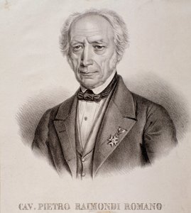Portret van Pietro Raimondi door Unknown artist