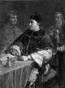 Portret van paus Leo X (Johannes de Medici)
