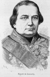 Portret van Rigault de Genouilly