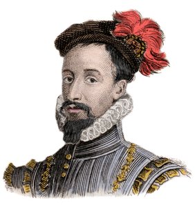 Portret van Robert Dudley (1532-1588) Graaf van Leicester, favoriet van Elizabeth I
