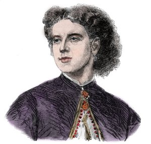 Portret van Rosine Bloch (1844-1891) Franse mezzosopraan zangeres