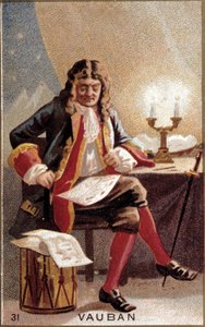 Portret van Sébastien Le Prestre de Vauban (1633-1707), Maarschalk van Frankrijk door Unknown artist