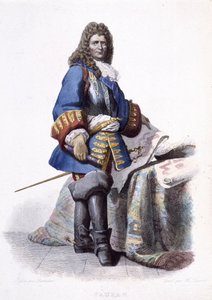 Portret van Sébastien Le Prestre de Vauban, maarschalk van Frankrijk en militair ingenieur (1633-1707) - in 