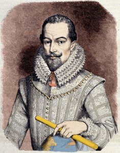Portret van Sir Walter Raleigh (1552-1618), Engelse hoveling, navigator en schrijver.