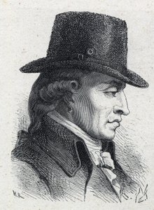 Portret van Stanislas Marie Maillard, deurwaarder en emblematische figuur van de Franse Revolutie door Unknown artist