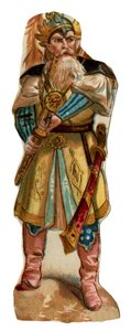 Portret van Tamerlan (1336-1405) (of Timur Lang, 