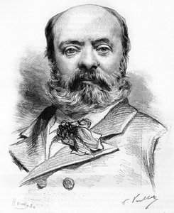 Portret van Théodore Aubanel (1829-1886) Franse dichter en toneelschrijver