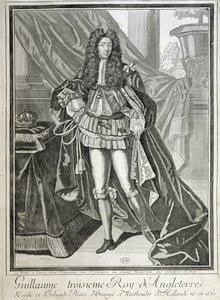 Portret van Willem III, Koning van Engeland, Prins van Oranje door Unknown artist