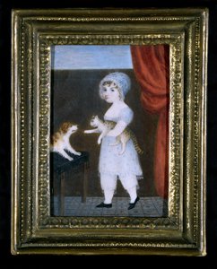 Portret van een meisje, ca. 1820 door Unknown artist