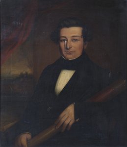 Portret van een jonge man door Unknown