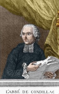 Portret van de abt Etienne Bonnot de Condillac (1715 - 1780) Franse filosoof door Unknown artist
