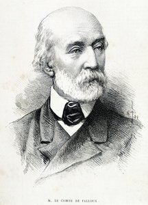 Portret van de graaf de Fallux (1811 - 1886), Franse politicus door Unknown artist
