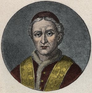 Portret van paus Leo XII (Leo, Leone) (1823-1829) door Unknown artist
