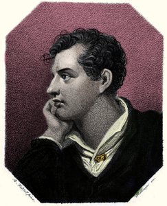 Portret van de dichter George Gordon Byron (1788-1824)