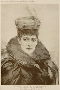 Koningin Alexandra, naar Wilmshurst door Unknown Artist