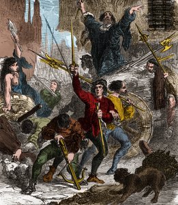 Opstand van de Maillotins tegen belasting: volksopstand die plaatsvond onder het bewind van koning Karel VI van Valois in 1382.