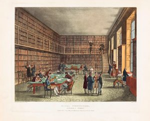 Koninklijke Instituut Bibliotheek door Unknown artist