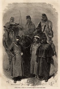 Russische soldaten, die de autoriteit van de keizer handhaven in het uitgestrekte grondgebied van Rusland, het Russische leger stond ook een zeer snelle sociale opkomst toe, waarbij bepaalde privileges en instructies aan elk van zijn leden werden gegeven. 