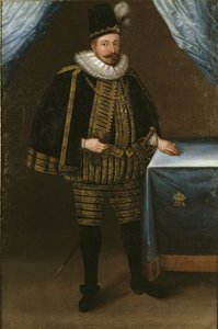 Portret van Sigismund III Vasa, koning van Polen (1566-1632) door Unknown artist