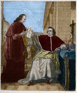 Ondertekening van het Concordaat tussen Frankrijk en de Heilige Stoel, door paus Pius VII, 15 augustus