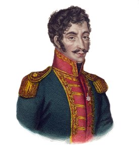 Simon Bolivar (1783-1830), bekend als de Libertador