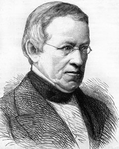 Sir Charles Wheatstone (1802-1875), Britse natuurkundige, uitvinder van de stereoscoop in 1838 door Unknown artist