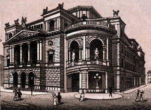 Stadttheater in Wenen, Oostenrijk in 