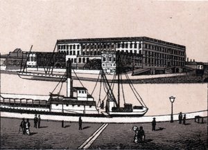 Stockholm, Zweden: uitzicht op het koninklijk kasteel