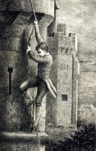 De Kartuizer parma van Stendhal. 19e-eeuwse gravure. door Unknown artist