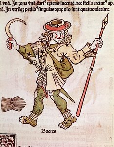 De constellatie van Bouvier (detail) door Unknown artist