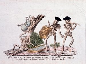De dans van de dood (prent)