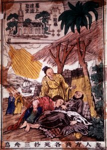 De dood van Sint Franciscus Xaverius