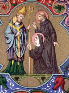 Het leven van Franciscus van Assisi. begin 20e eeuw (chromo) door Unknown Artist