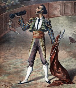 Toreador kostuum in 1892.