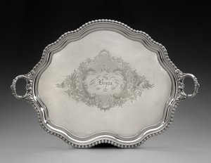 Dienblad (ca. 1855) door Unknown artist