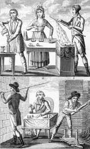 Gebruik van nieuwe gewichten en maten in 1795