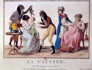 Vaccinatie of inenting is in de mode