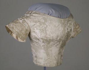 Trouwcorset (vooraanzicht schuin) door Unknown artist