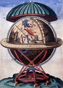 Zodiacale sfeer. Gravure. 17e eeuw. B.N, Parijs