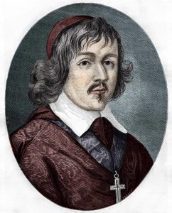 Portret van Kardinaal de Retz (Jean François Paul de Gondi) (1614-1679), Coadjutor van de Aartsbisschop van Parijs, Franse schrijver en politicus