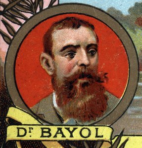 Portret van Dr. Bayol, ontdekkingsreiziger van de Boven-Niger