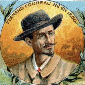 Portret van Fernand Foureau. Franse ontdekkingsreiziger (-1850 - 1914).