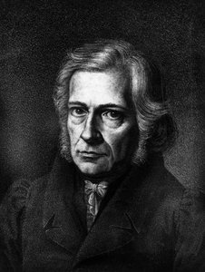 Portret van Friedrich Daniel Ernst Schleiermacher (1768-1834), protestants theoloog en Duits filosoof door Unknown artist