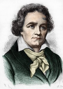 Portret van Ludwig van Beethoven. Duitse componist (1770-1827) door Unknown artist
